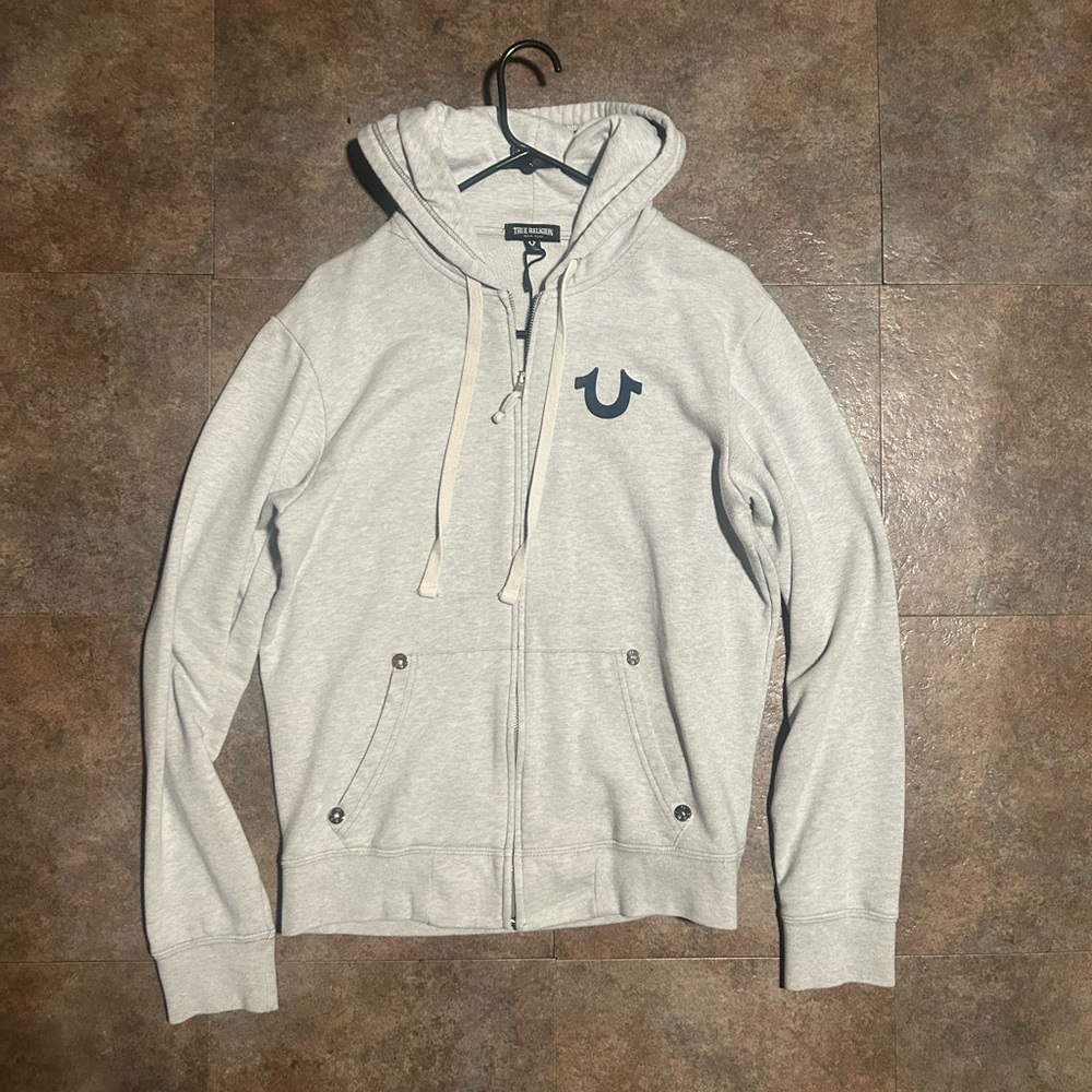 *SOLD* True Religion Zip-Up Hoodie